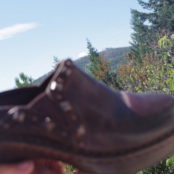 Ladies Leather Studded Clogs By Durango - Picture 10 of 11